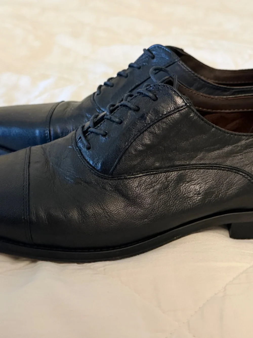 Section X mens lace up dress shoes